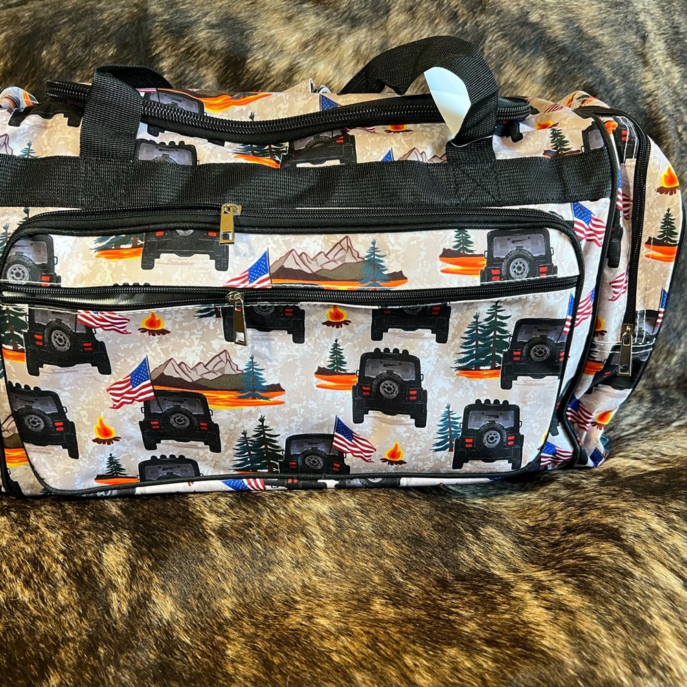 Jeep design Duffle Bag!!